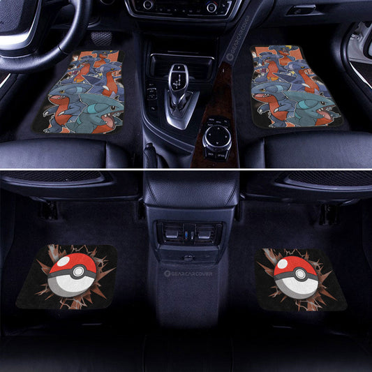 Garchomp Car Floor Mats Custom Car Accessories For Fans - Gearcarcover - 2