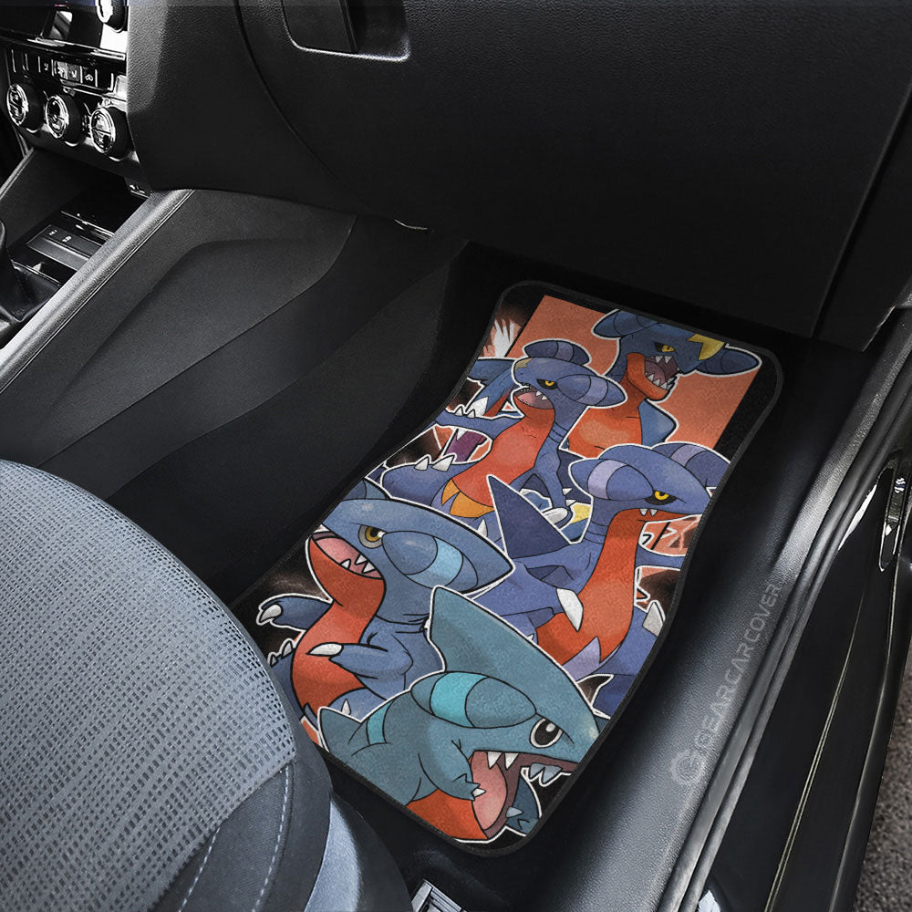 Garchomp Car Floor Mats Custom Car Accessories For Fans - Gearcarcover - 3