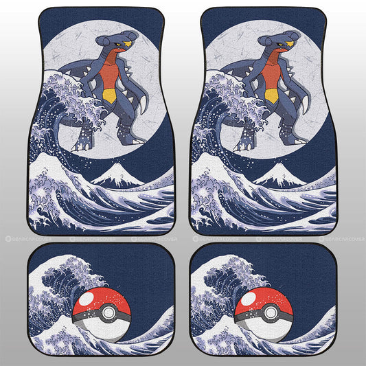 Garchomp Car Floor Mats Custom Pokemon Car Accessories - Gearcarcover - 1