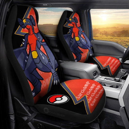 Garchomp Car Seat Covers Custom Anime Car Accessories - Gearcarcover - 1