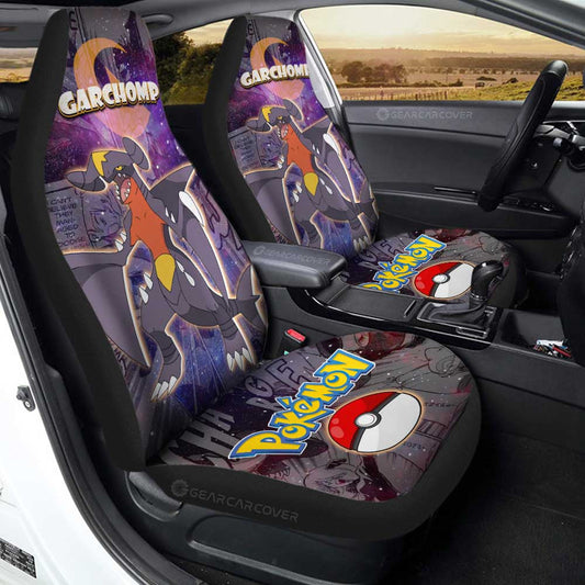 Garchomp Car Seat Covers Custom Anime Galaxy Manga Style - Gearcarcover - 1