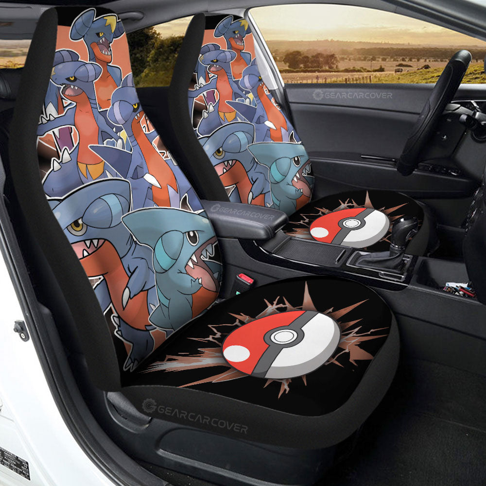 Garchomp Car Seat Covers Custom Car Accessories For Fans - Gearcarcover - 2