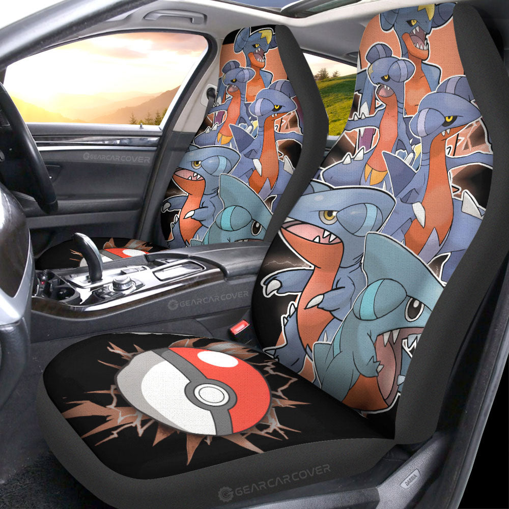 Garchomp Car Seat Covers Custom Car Accessories For Fans - Gearcarcover - 1