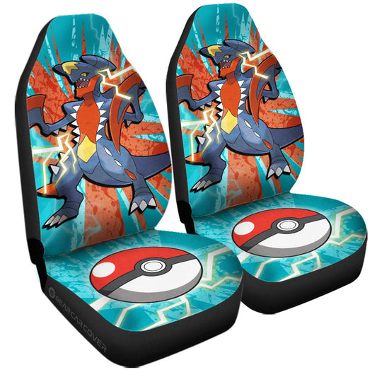 Garchomp Car Seat Covers Custom Car Accessories For Fans - Gearcarcover - 2