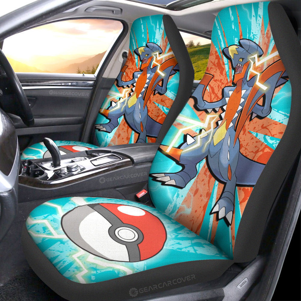 Garchomp Car Seat Covers Custom Car Accessories For Fans - Gearcarcover - 1