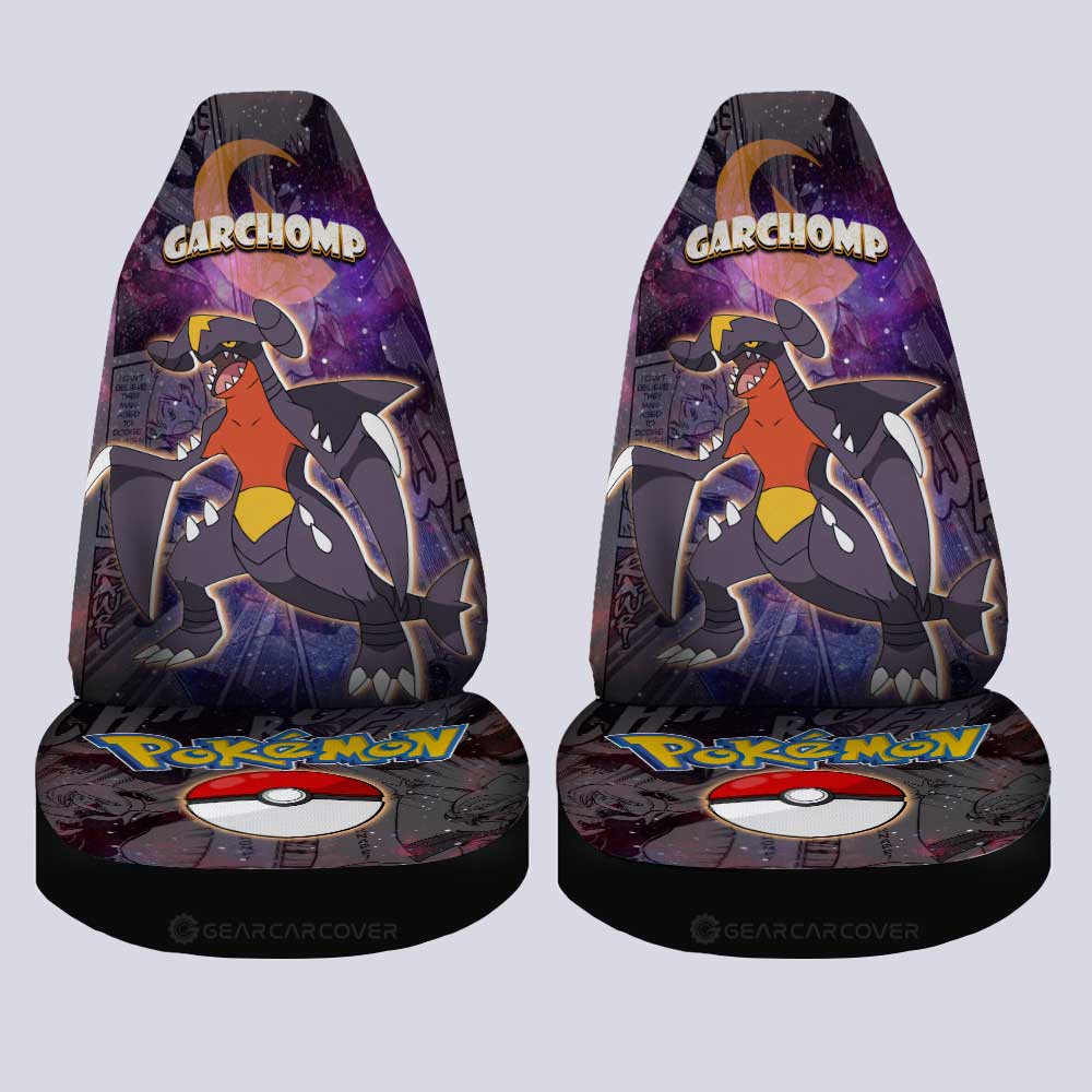 Garchomp Car Seat Covers Custom Galaxy Manga Style - Gearcarcover - 4