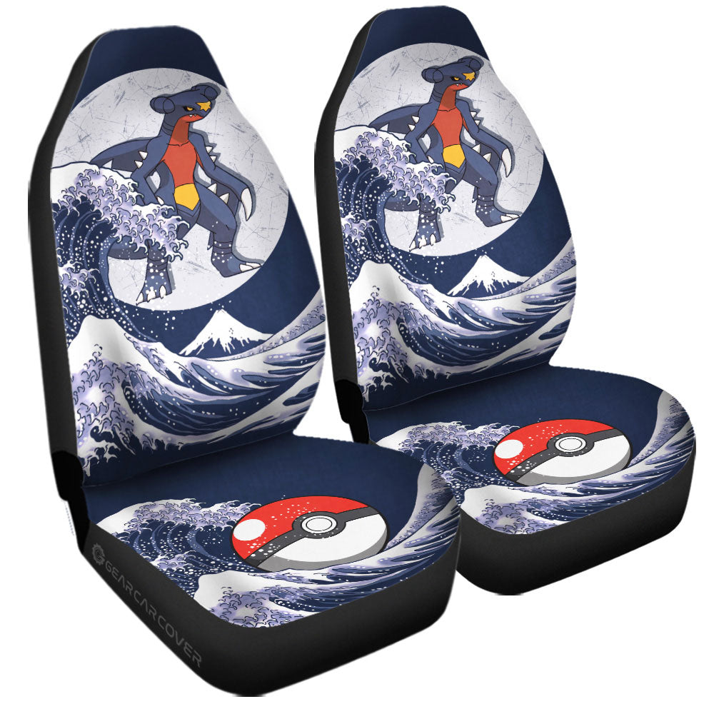 Garchomp Car Seat Covers Custom Pokemon Car Accessories - Gearcarcover - 3