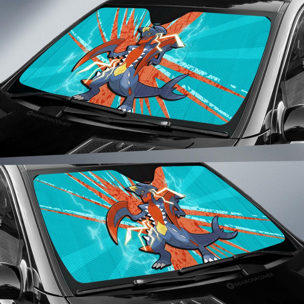 Garchomp Car Sunshade Custom Car Interior Accessories - Gearcarcover - 3