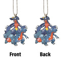 Garchomp Ornament Custom Pokemon Evolution Car Accessories - Gearcarcover - 4