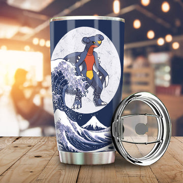 Garchomp Tumbler Cup Custom Pokemon Car Accessories - Gearcarcover - 1