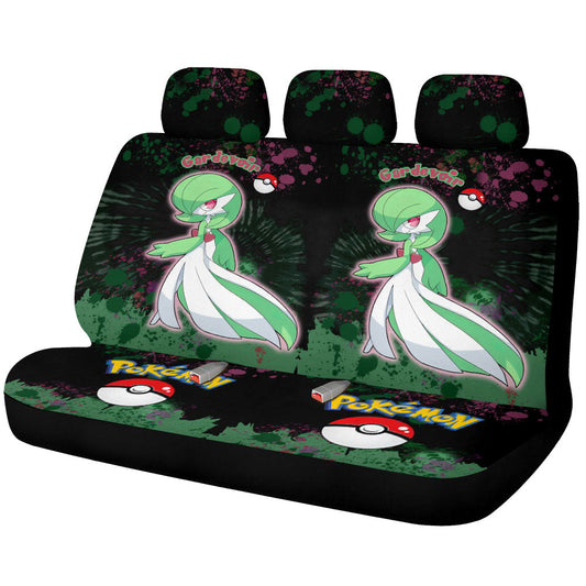 Gardevoir Car Back Seat Covers Custom Tie Dye Style Anime Car Accessories - Gearcarcover - 1