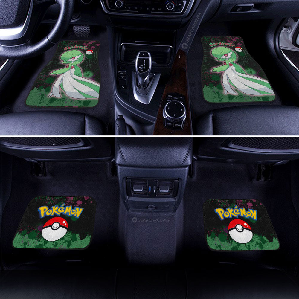 Gardevoir Car Floor Mats Custom Tie Dye Style Car Accessories - Gearcarcover - 3