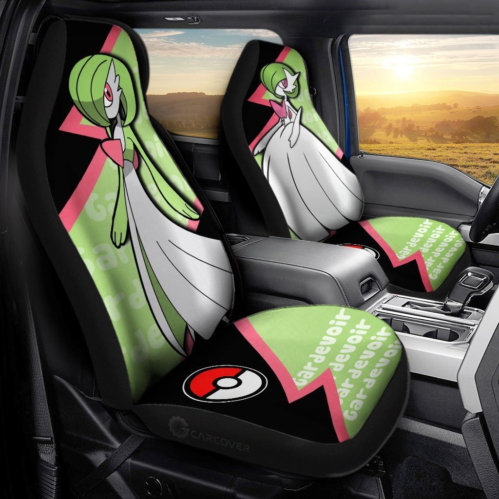 Gardevoir Car Seat Covers Custom Anime Car Accessories - Gearcarcover - 1