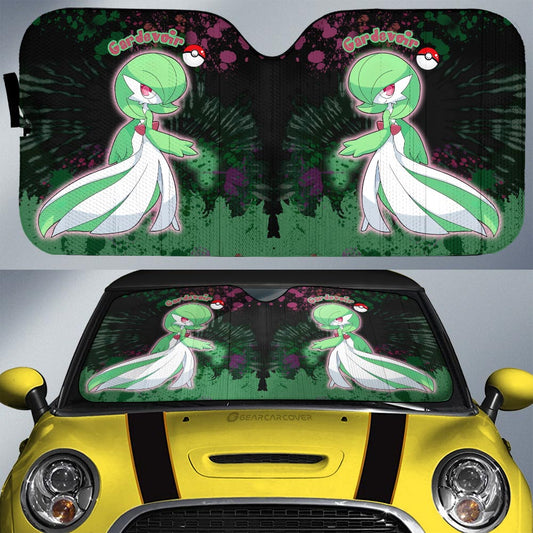Gardevoir Car Sunshade Custom Tie Dye Style Anime Car Accessories - Gearcarcover - 1