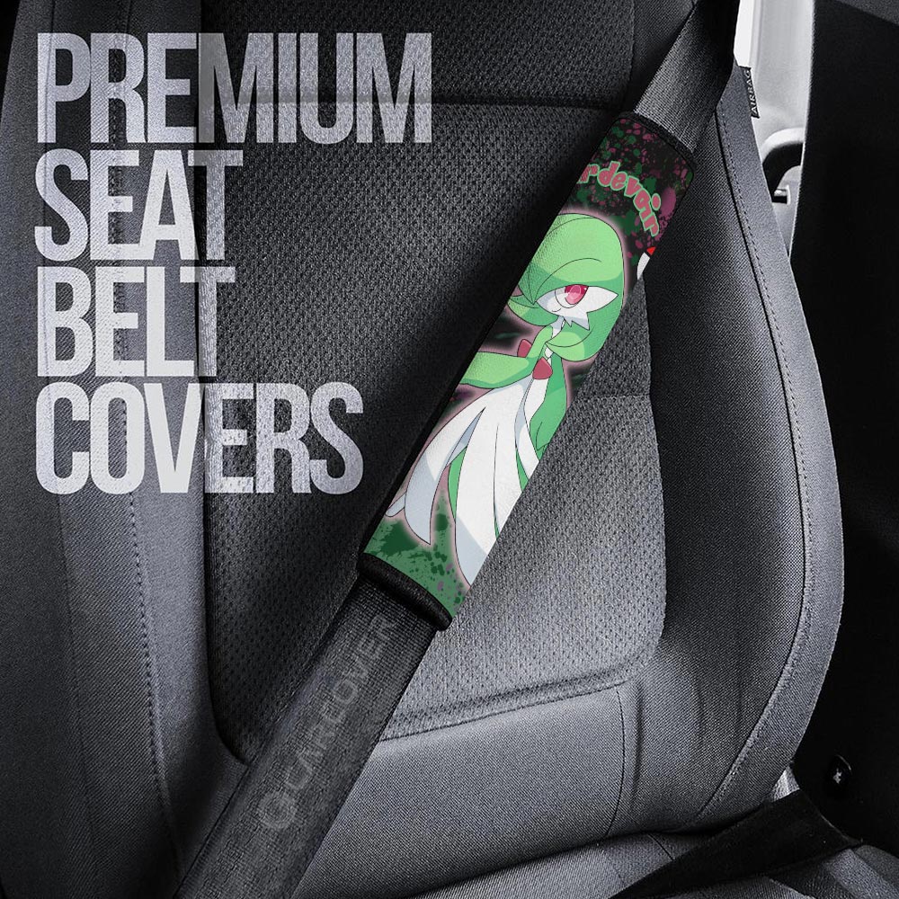 Gardevoir Seat Belt Covers Custom Tie Dye Style Anime Car Accessories - Gearcarcover - 2