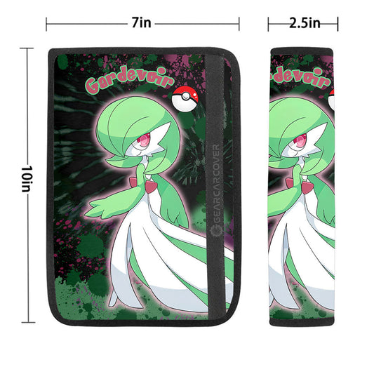 Gardevoir Seat Belt Covers Custom Tie Dye Style Anime Car Accessories - Gearcarcover - 1