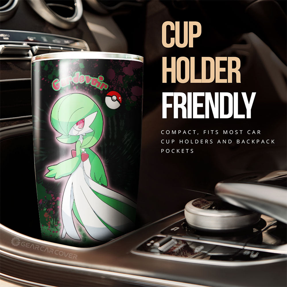 Gardevoir Tumbler Cup Custom Tie Dye Style Anime Car Accessories - Gearcarcover - 2