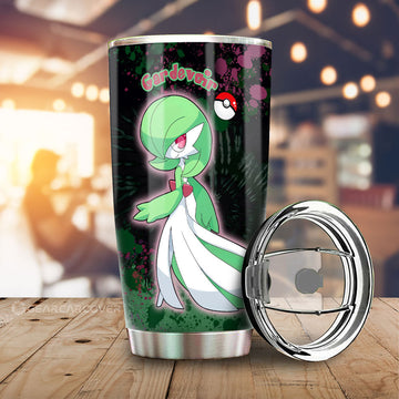 Gardevoir Tumbler Cup Custom Tie Dye Style Anime Car Accessories - Gearcarcover - 1