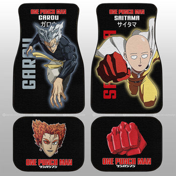 Garou Saitama Car Floor Mats Custom Car Accessories - Gearcarcover - 1