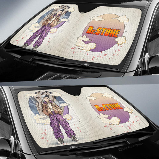 Gen Asagiri Car Sunshade Anime Collection - Gearcarcover - 2