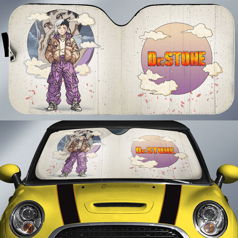 Gen Asagiri Car Sunshade Anime Collection - Gearcarcover - 1