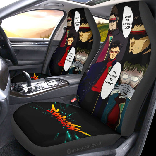 Gendo Ikari Car Seat Covers Custom NGE - Gearcarcover - 2
