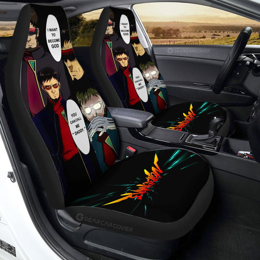 Gendo Ikari Car Seat Covers Custom NGE - Gearcarcover - 1