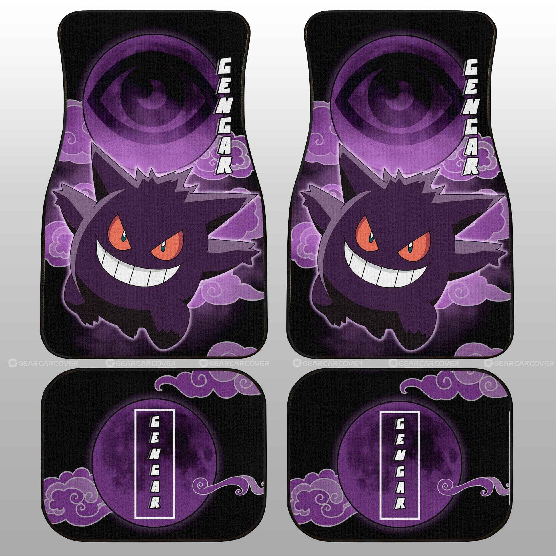 Gengar Car Floor Mats Custom Car Accessories For Fans - Gearcarcover - 2