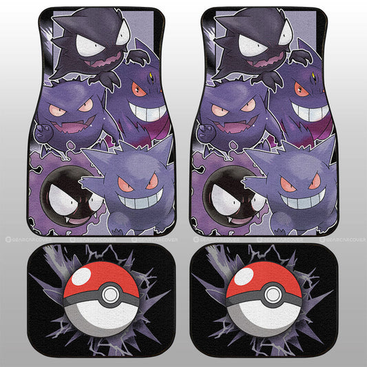 Gengar Car Floor Mats Custom Car Accessories For Fans - Gearcarcover - 1