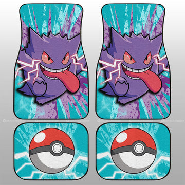 Gengar Car Floor Mats Custom Car Interior Accessories - Gearcarcover - 1