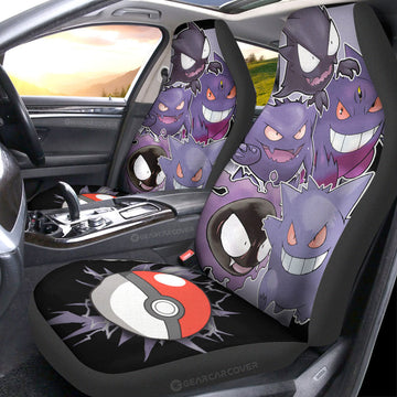 Gengar Car Seat Covers Custom Car Accessories For Fans - Gearcarcover - 1