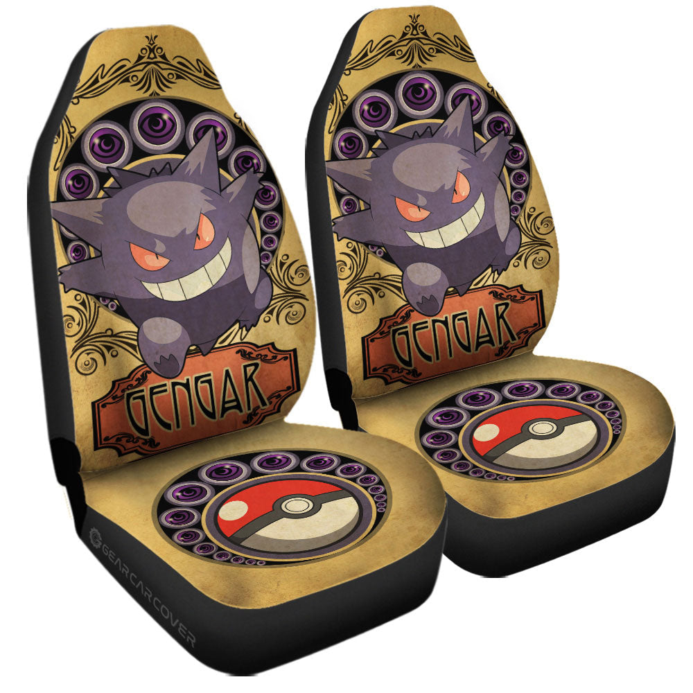 Gengar Car Seat Covers Custom Car Interior Accessories - Gearcarcover - 3