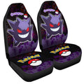 Gengar Car Seat Covers Custom Tie Dye Style Anime Car Accessories - Gearcarcover - 3