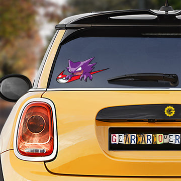Gengar Car Sticker Custom Anime - Gearcarcover - 1