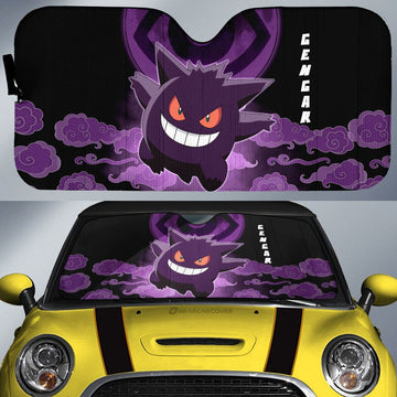 Gengar Car Sunshade Custom Car Accessories - Gearcarcover - 1