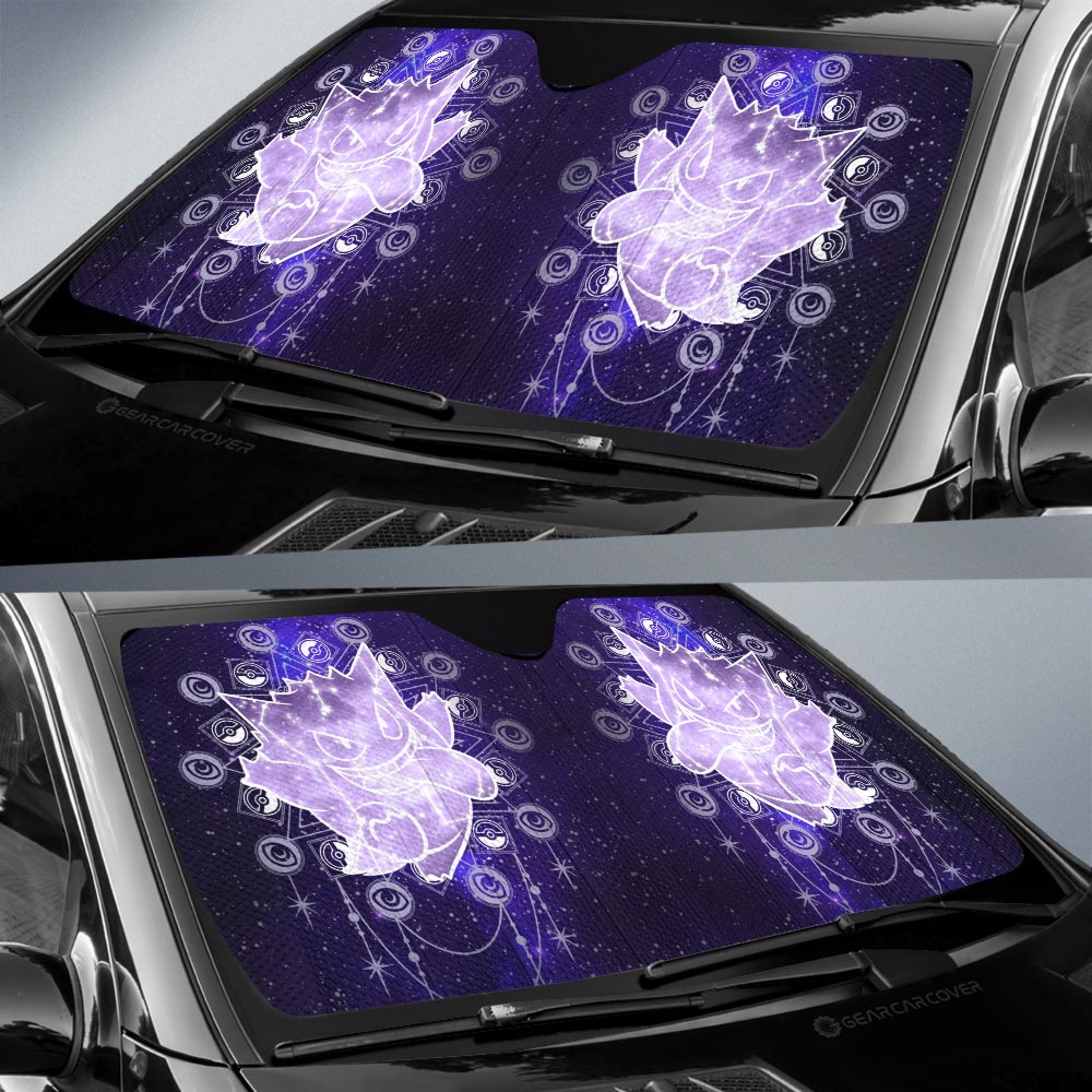 Gengar Car Sunshade Custom Car Accessories - Gearcarcover - 2