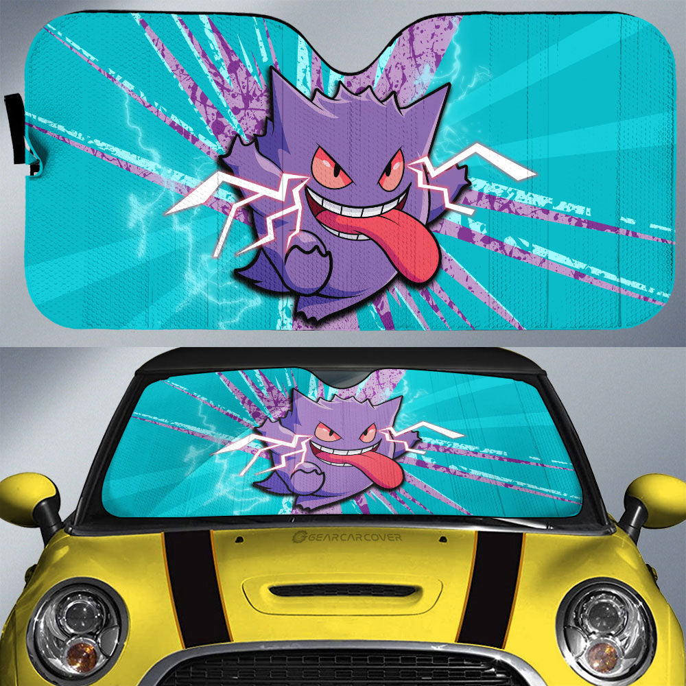 Gengar Car Sunshade Custom Car Interior Accessories - Gearcarcover - 1