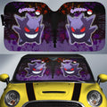 Gengar Car Sunshade Custom Tie Dye Style Anime Car Accessories - Gearcarcover - 1