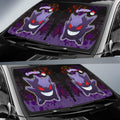 Gengar Car Sunshade Custom Tie Dye Style Car Accessories - Gearcarcover - 2