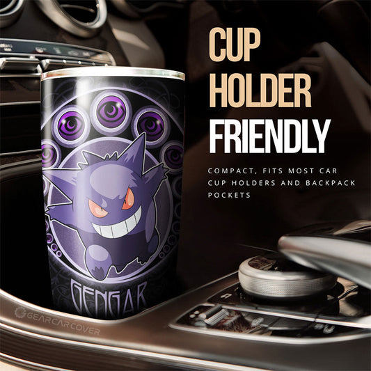 Gengar Tumbler Cup Custom Anime - Gearcarcover - 2