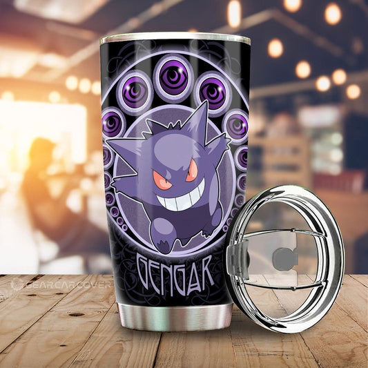 Gengar Tumbler Cup Custom Anime - Gearcarcover - 1