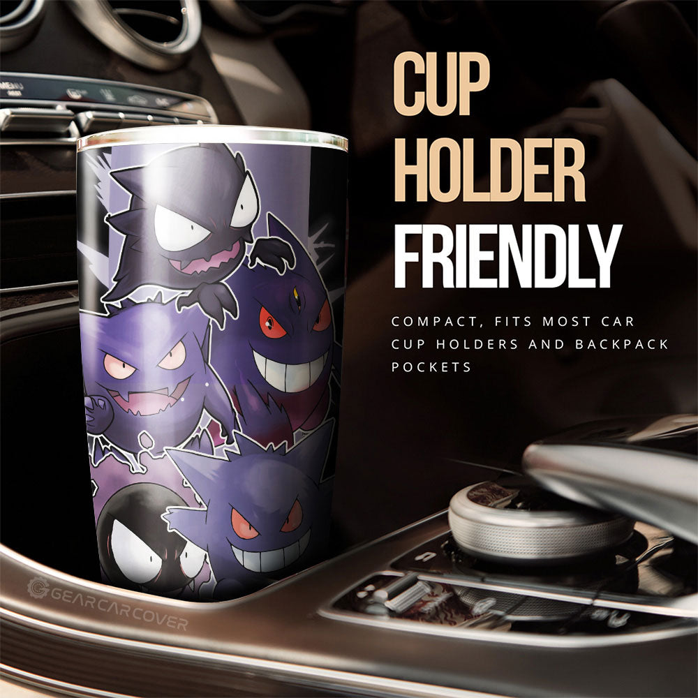 Gengar Tumbler Cup Custom Car Accessories For Fans - Gearcarcover - 3