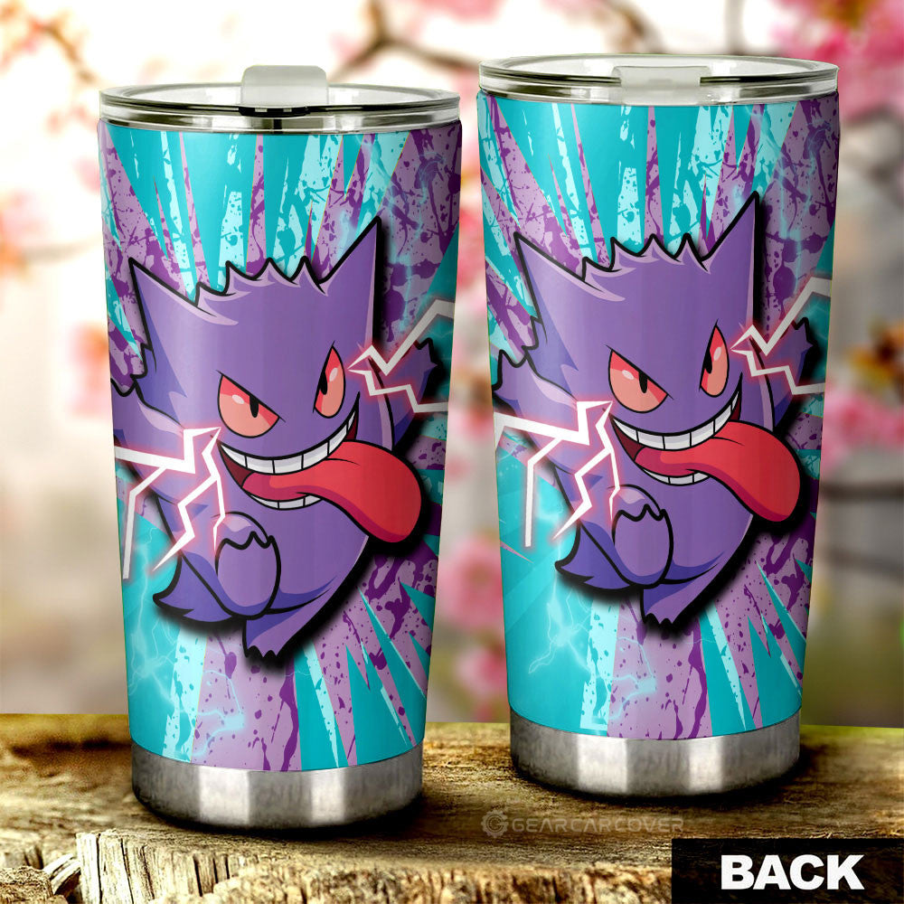 Gengar Tumbler Cup Custom Car Interior Accessories - Gearcarcover - 3