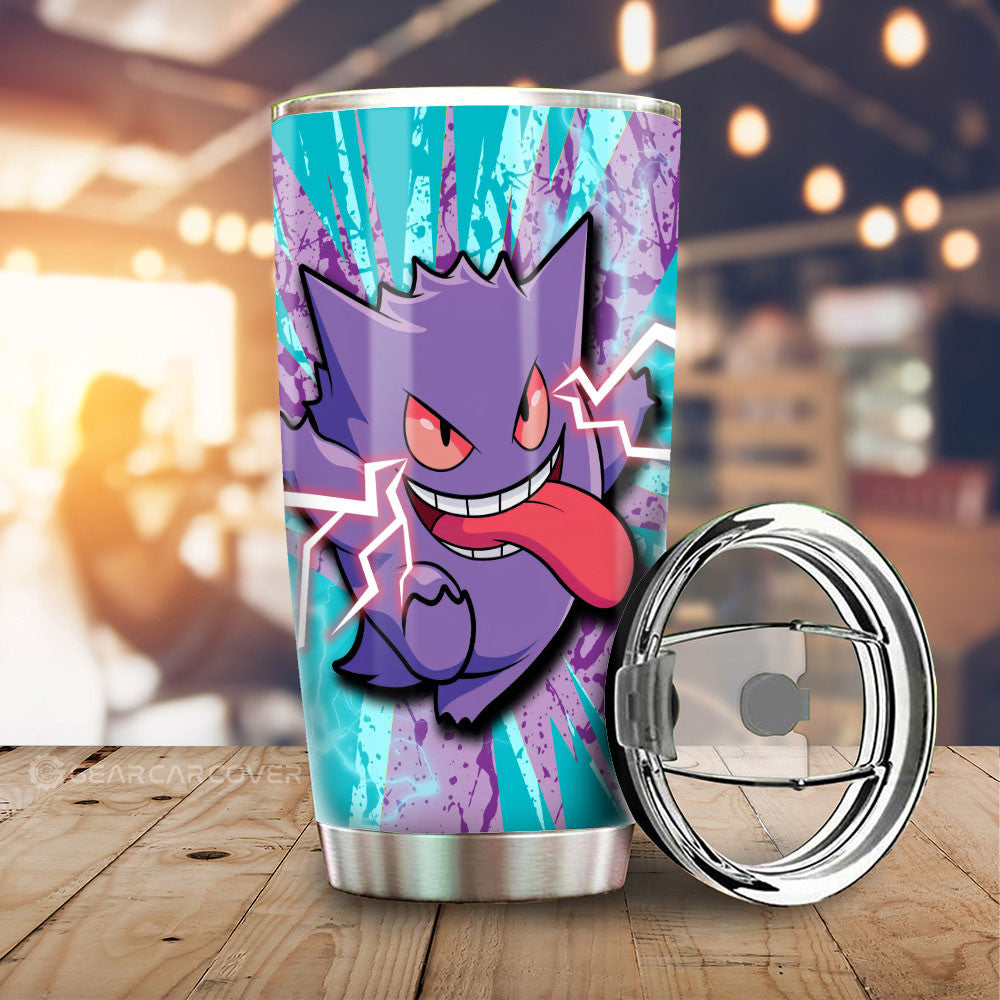 Gengar Tumbler Cup Custom Car Interior Accessories - Gearcarcover - 1