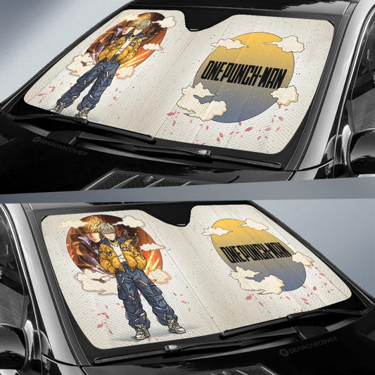 Genos Car Sunshade Anime Collection - Gearcarcover - 2