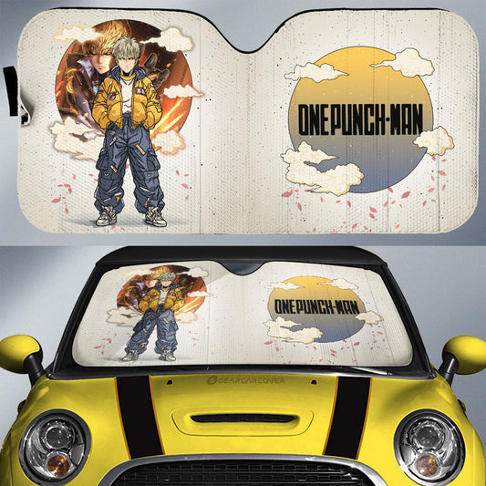 Genos Car Sunshade Anime Collection - Gearcarcover - 1