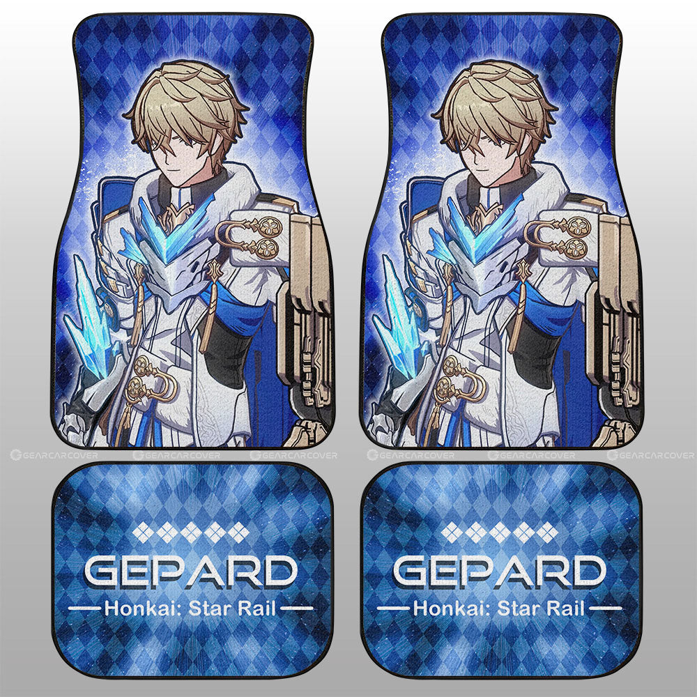 Gepard Car Floor Mats Custom Honkai Star Rail Car Accessories - Gearcarcover - 1