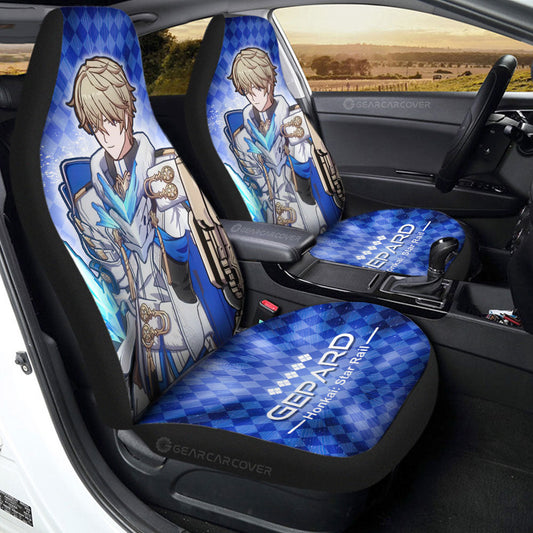 Gepard Car Seat Covers Custom Honkai Star Rail Car Accessories - Gearcarcover - 2