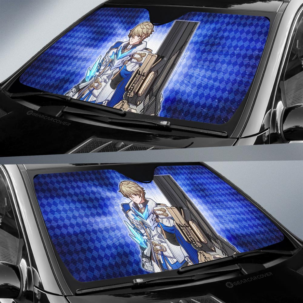 Gepard Car Sunshade Custom Honkai Star Rail Car Accessories - Gearcarcover - 2