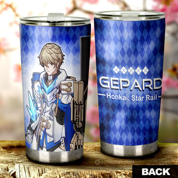 Gepard Tumbler Cup Custom Honkai Star Rail Car Accessories - Gearcarcover - 1